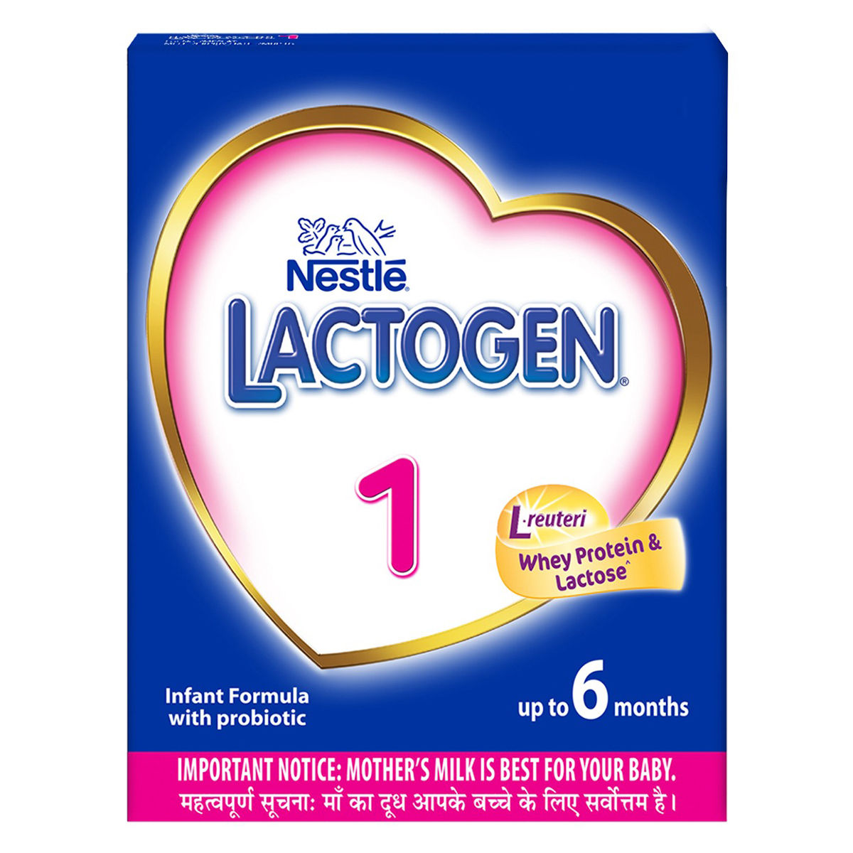 Buy Nestle Lactogen Infant Formula Stage 1 (Up to 6 Months) Powder, 400 gm Refill Pack Online