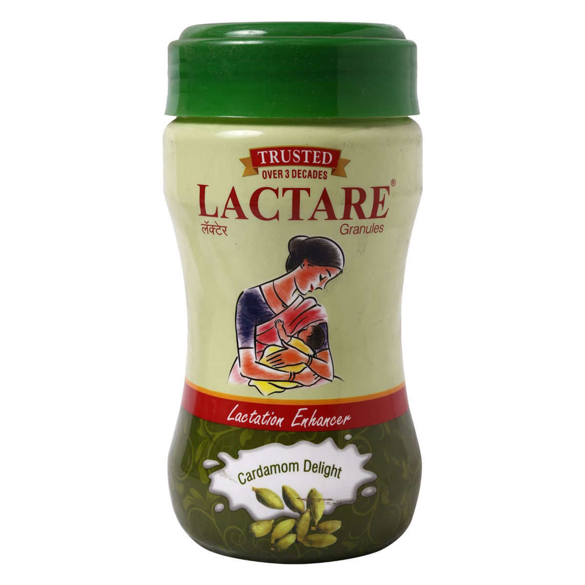 Buy Lactare Cardamom Delight Flavour Lactation Enhancer Powder, 200 gm Jar Online