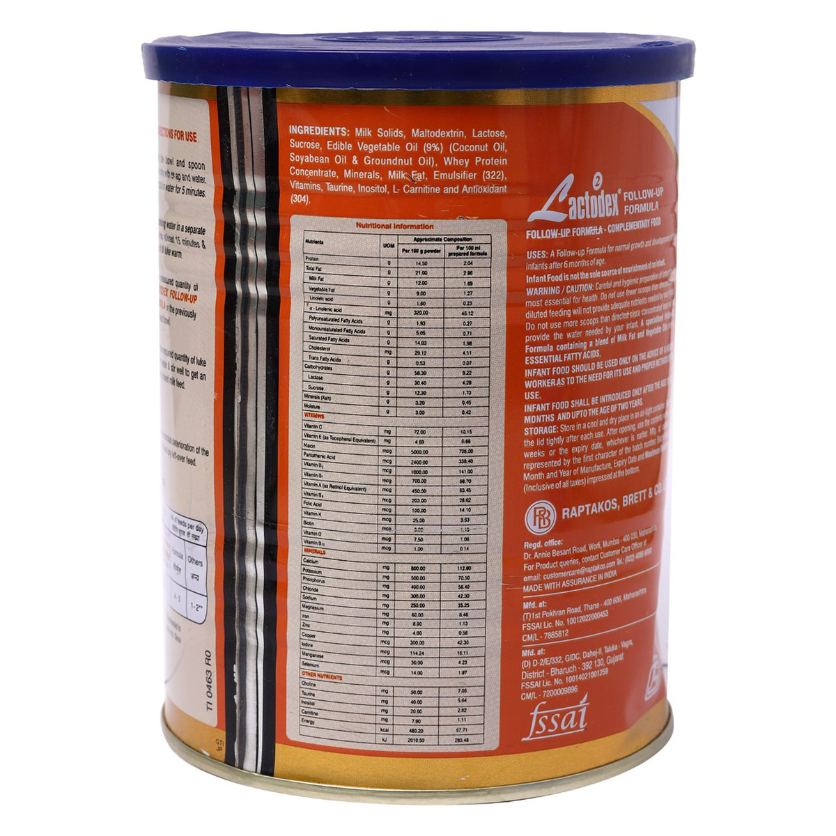 Lactodex Follow-Up Formula Stage 2 Powder for After 6 Months, 500 gm, Pack of 1 Lactodex Follow-Up Formula Stage 2 Powder for After 6 Months, 500 gm, Pack of 1