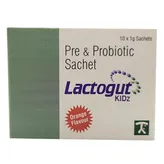 Lactogut Kid Sachets 1gm, Pack of 1 POWDER