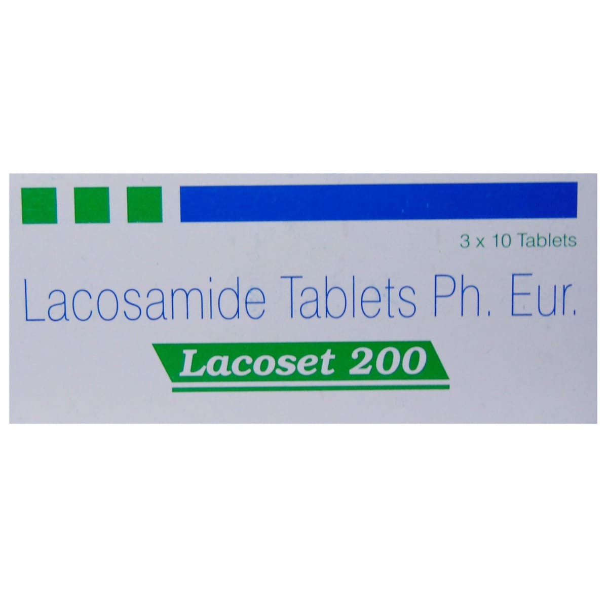Lacoset 200 Tablet 10's, Pack of 10 TABLETS Lacoset 200 Tablet 10's, Pack of 10 TABLETS