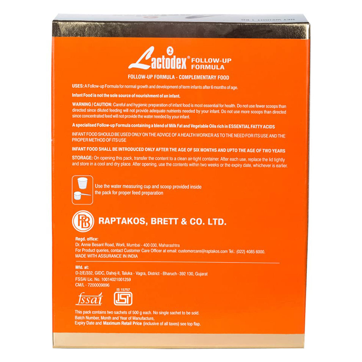 Lactodex Follow-Up Formula Stage 2 Powder for After 6 Months Baby, 1 kg, Pack of 1 Lactodex Follow-Up Formula Stage 2 Powder for After 6 Months Baby, 1 kg, Pack of 1