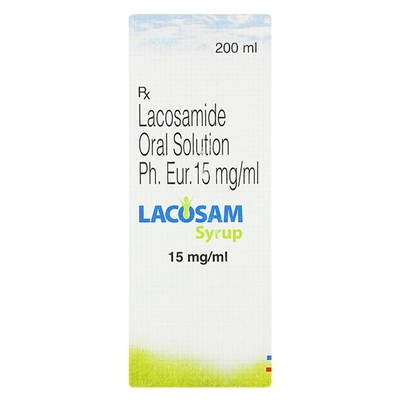 Lacosam Syrup 200 ml, Pack of 1 SYRUP