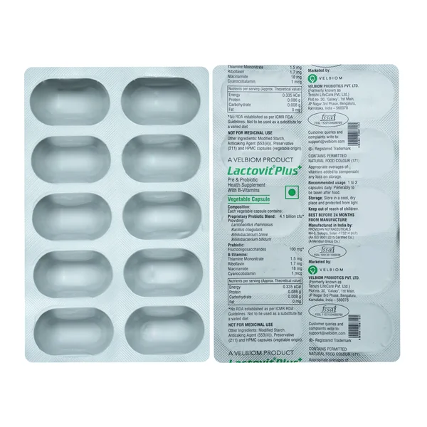 Lactovit Plus + Capsule 10's