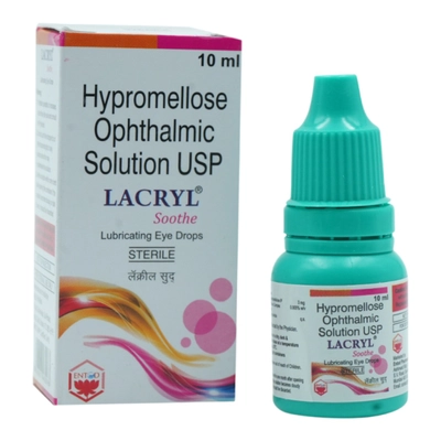 Lacryl Soothe Eye Drops 10 ml, Pack of 1 Eye Drops