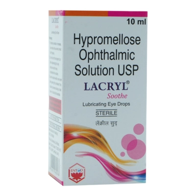 Lacryl Soothe Eye Drops 10 ml, Pack of 1 Eye Drops