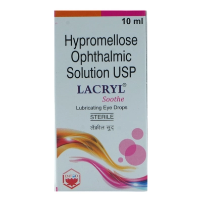 Lacryl Soothe Eye Drops 10 ml, Pack of 1 Eye Drops