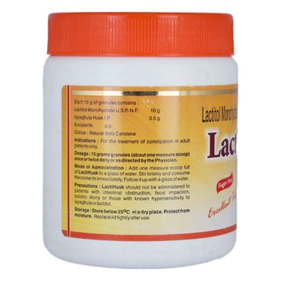 Lactihusk Sugar Free Powder 180 gm, Pack of 1 POWDER