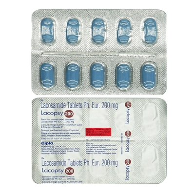 Lacopsy 200 mg Tablet 10's, Pack of 10 TabletS