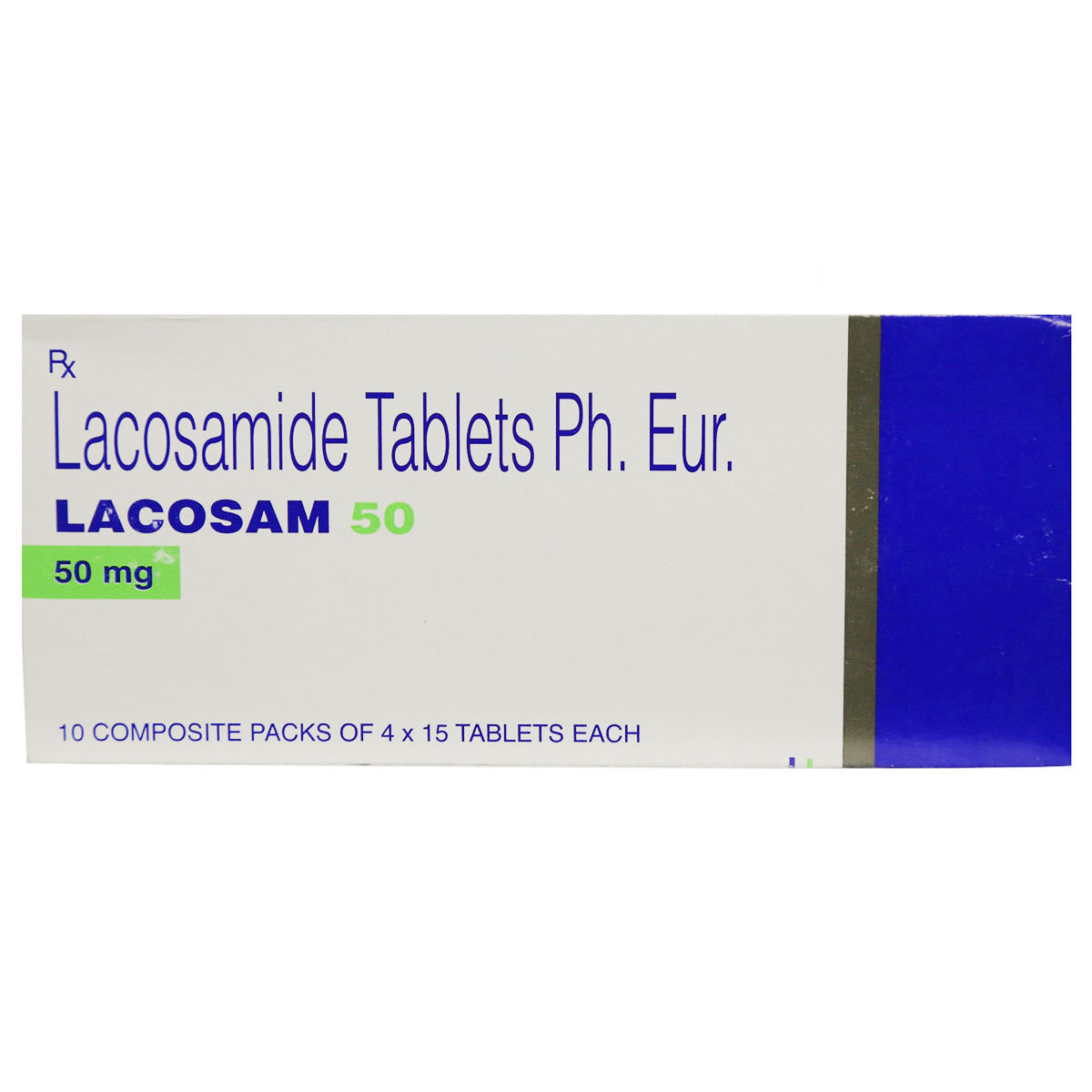 Buy Lacosam 50 Tablet 15's Online