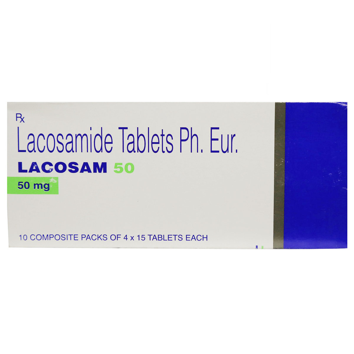 Lacosam 50 Tablet 15's, Pack of 15 TABLETS Lacosam 50 Tablet 15's, Pack of 15 TABLETS