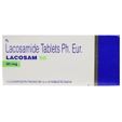 Lacosam 50 Tablet 15's