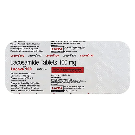 Lacove 100 mg Tablet 10's