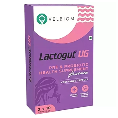 Lactogut UG Capsule 10's, Pack of 10