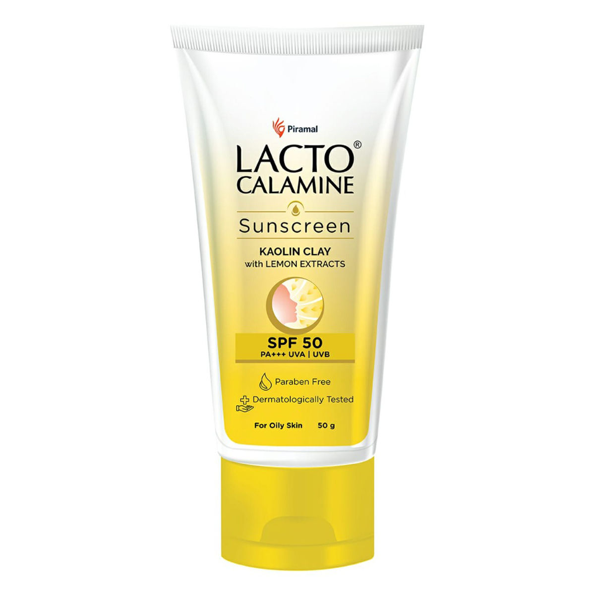 Lacto Calamine SPF 50 PA+++ UVA/UVB Sunscreen Lotion, 50 gm, Pack of 1 