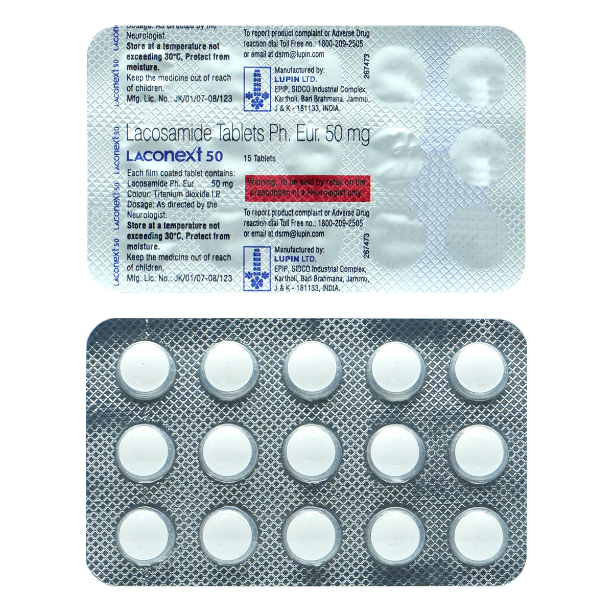 Laconext 50 Tablet 15's, Pack of 15 TabletS Laconext 50 Tablet 15's, Pack of 15 TabletS