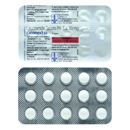 Laconext 50 Tablet 15's