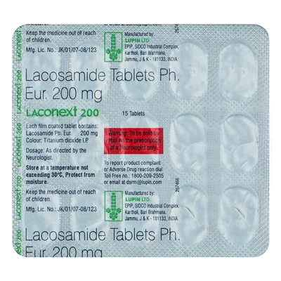 Laconext 200 Tablet 15's, Pack of 15 TabletS