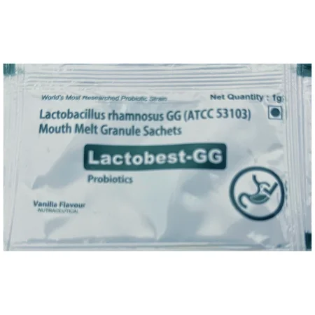 Lactobest-GG Vanilla Flavour Granules 1 gm