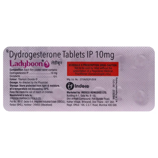 Ladyboon Tablet 14's, Pack of 14 TABLETS