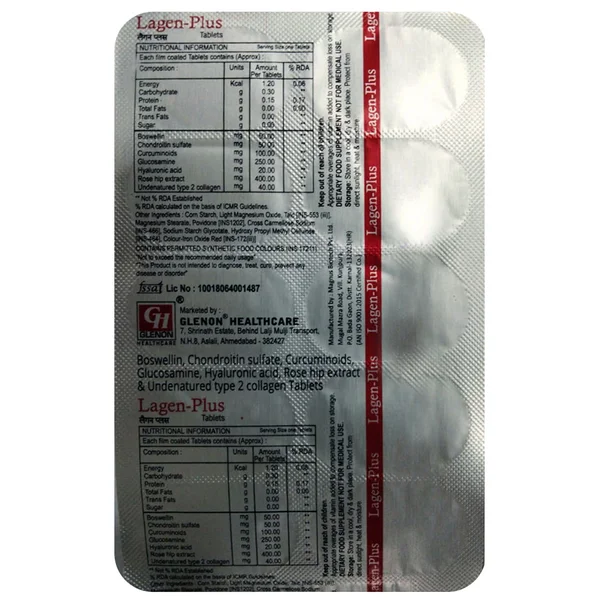 Lagen-Plus Tablet 10's, Pack of 10