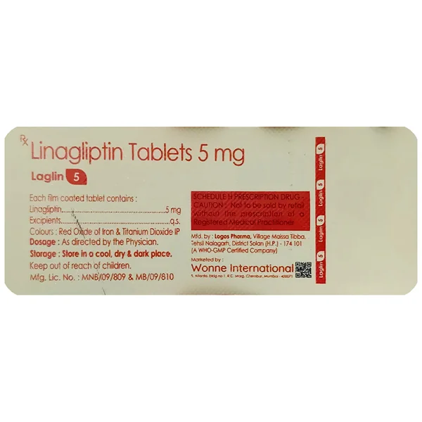Laglin 5 Tablet 10's
