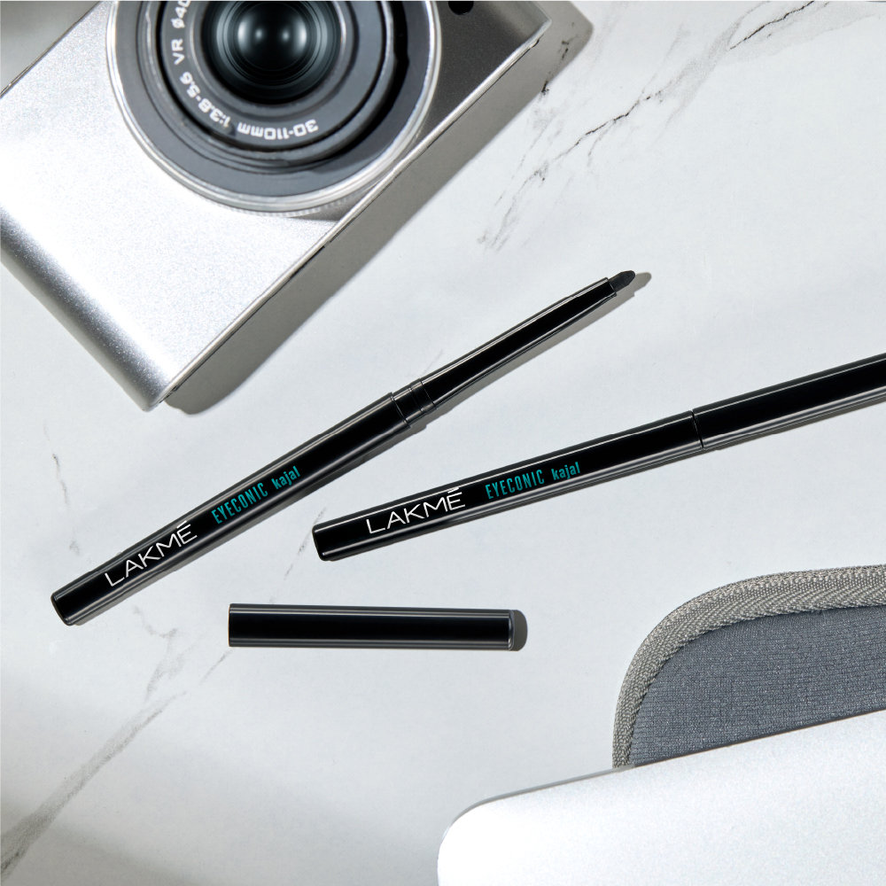 Lakme Eyeconic Deep Black Kajal, 0.35 gm, Pack of 1 Lakme Eyeconic Deep Black Kajal, 0.35 gm, Pack of 1