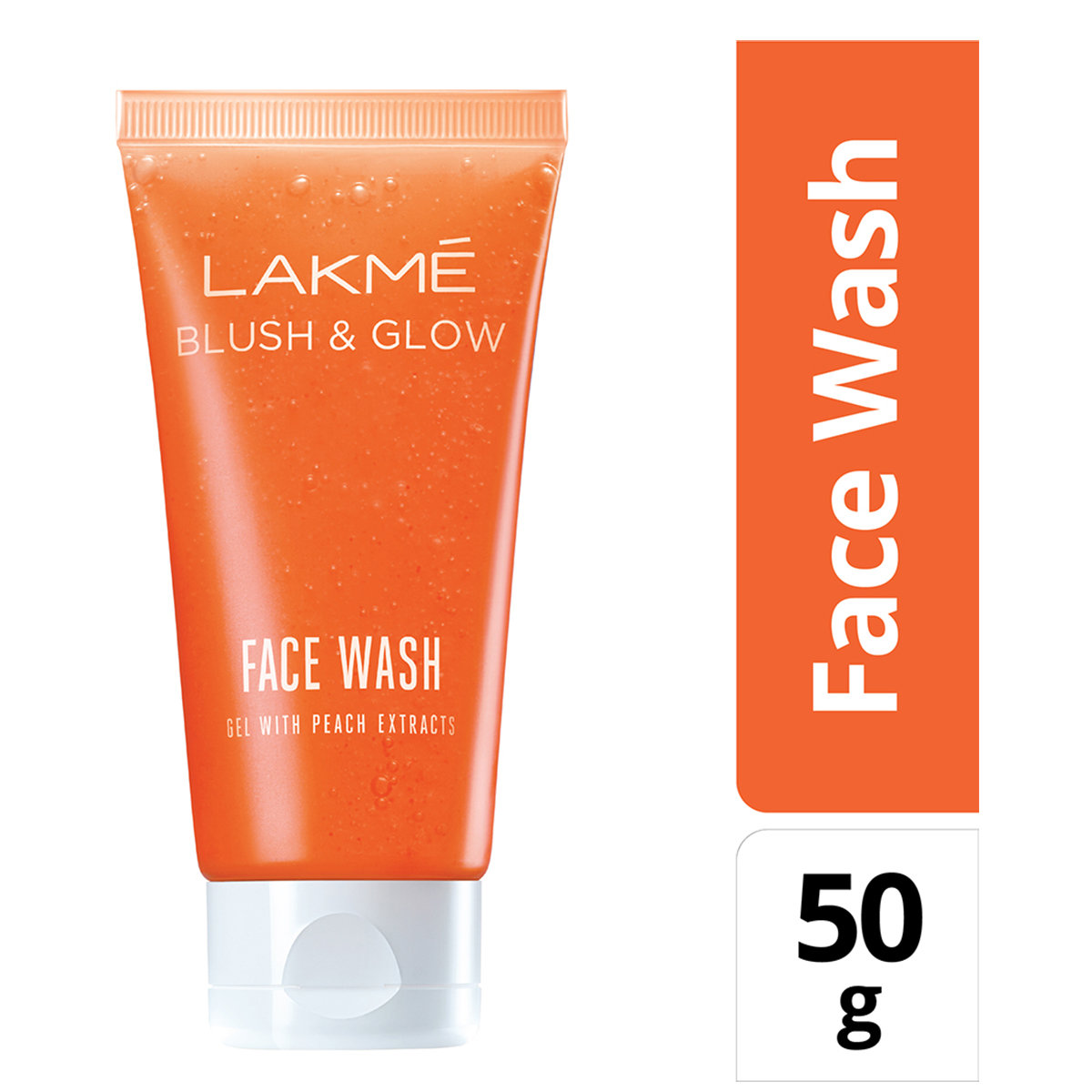 Lakme Blush & Glow Peach Gel Face Wash 50 gm | With Peach Extracts | Gentle Cleansing | Removes Dirt & Impurities, Pack of 1 Lakme Blush & Glow Peach Gel Face Wash 50 gm | With Peach Extracts | Gentle Cleansing | Removes Dirt & Impurities, Pack of 1