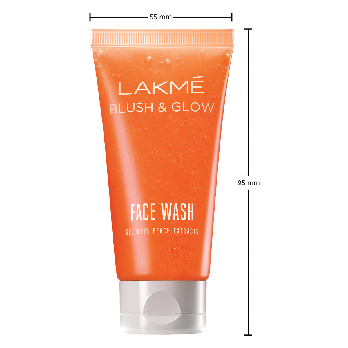 Lakme Blush & Glow Peach Gel Face Wash 50 gm | With Peach Extracts | Gentle Cleansing | Removes Dirt & Impurities, Pack of 1 Lakme Blush & Glow Peach Gel Face Wash 50 gm | With Peach Extracts | Gentle Cleansing | Removes Dirt & Impurities, Pack of 1