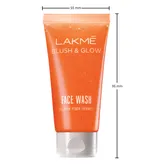 Lakme Blush &amp; Glow Peach Gel Face Wash, 50 gm, Pack of 1