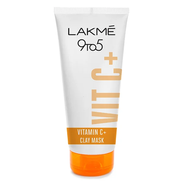 Lakme 9to5 Vitamin C+ Clay mask, 50 gm, Pack of 1