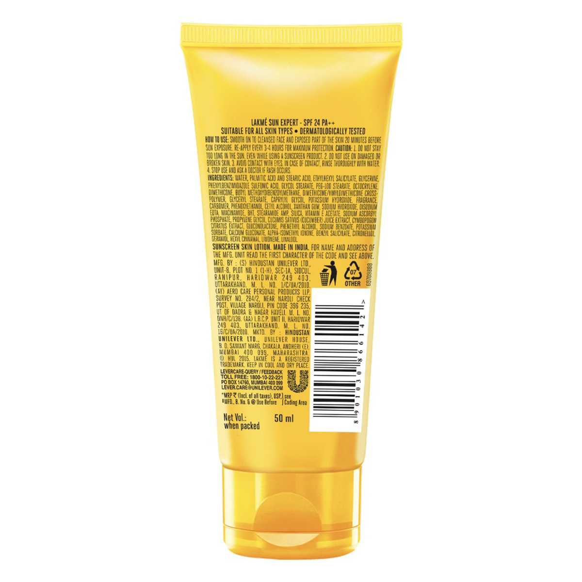 Lakme Sun Expert SPF 24 PA++ Ultramatte Lotion, 50 ml, Pack of 1 Lakme Sun Expert SPF 24 PA++ Ultramatte Lotion, 50 ml, Pack of 1