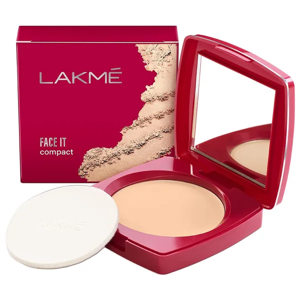 Lakme Face It Compact Natural Marble, 9 gm