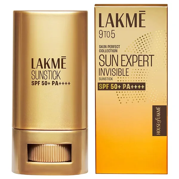 Lakme 9to5 Sun Expert Invisible SPF50+ Sun Stick, 15 gm