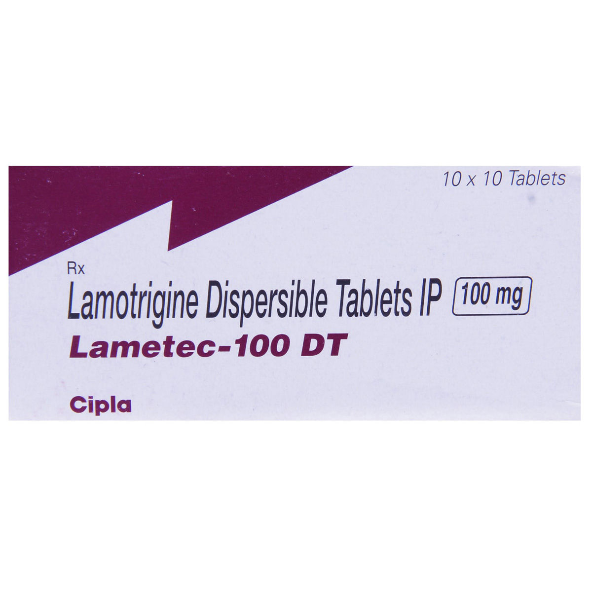 Buy Lametec-100 DT Tablet 10's Online