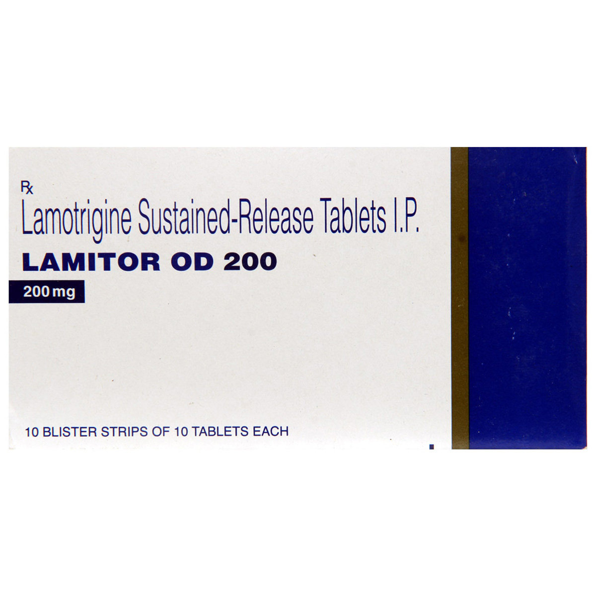 Lamitor OD 200 Tablet 10's, Pack of 10 TABLETS Lamitor OD 200 Tablet 10's, Pack of 10 TABLETS
