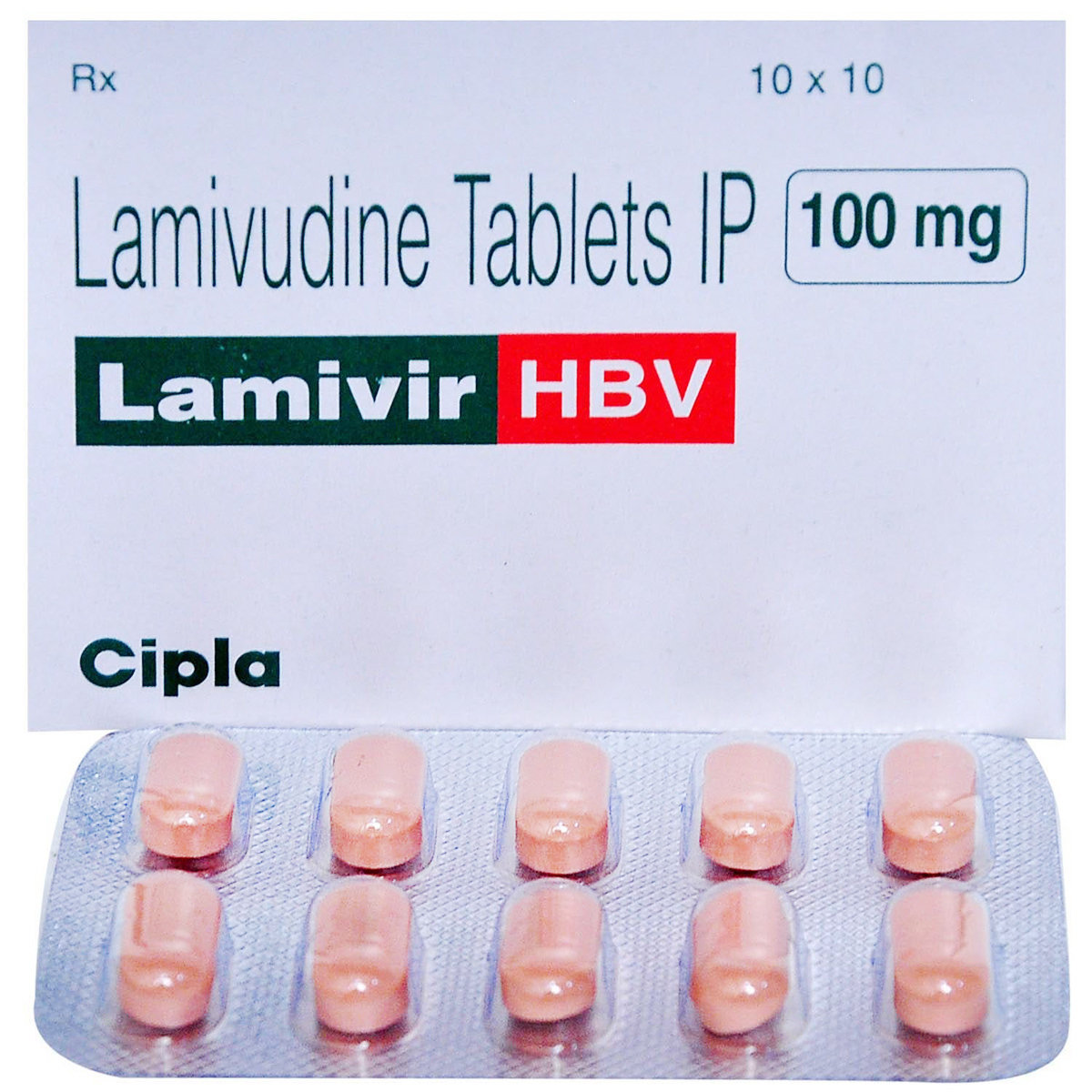 Lamivir HBV Tablet 10's, Pack of 10 TABLETS Lamivir HBV Tablet 10's, Pack of 10 TABLETS