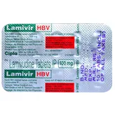 Lamivir HBV Tablet 10's, Pack of 10 TABLETS
