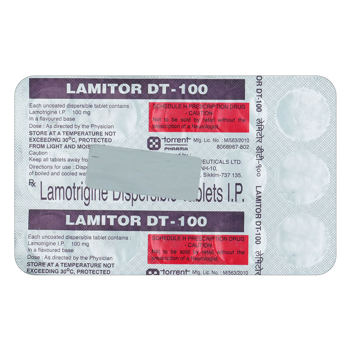 Lamitor DT-100 Tablet 15's, Pack of 15 TABLETS