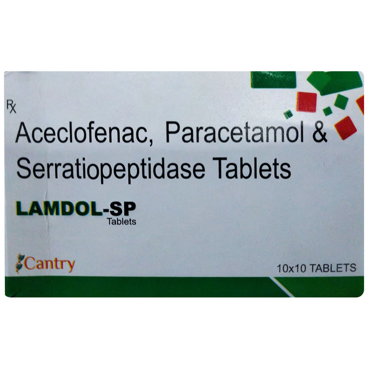 Lamdol-SP Tablet 10's, Pack of 10 TABLETS Lamdol-SP Tablet 10's, Pack of 10 TABLETS