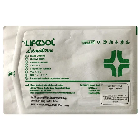 Life Lamiderm Dressing With Securement Strip Lsivss0709Dl2, 1 Count