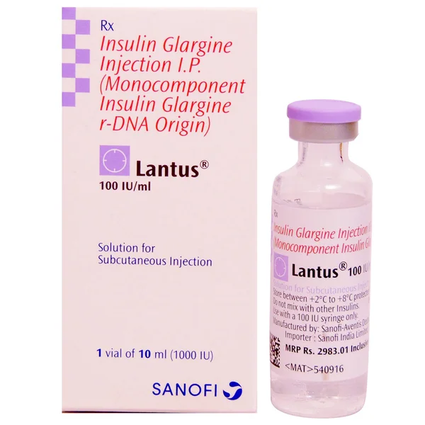 Lantus 100IU/ml Injection 10 ml