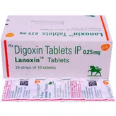 Lanoxin Tablet 10's, Pack of 10 TABLETS