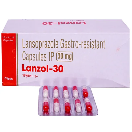 Lanzol 30 Capsule 10's