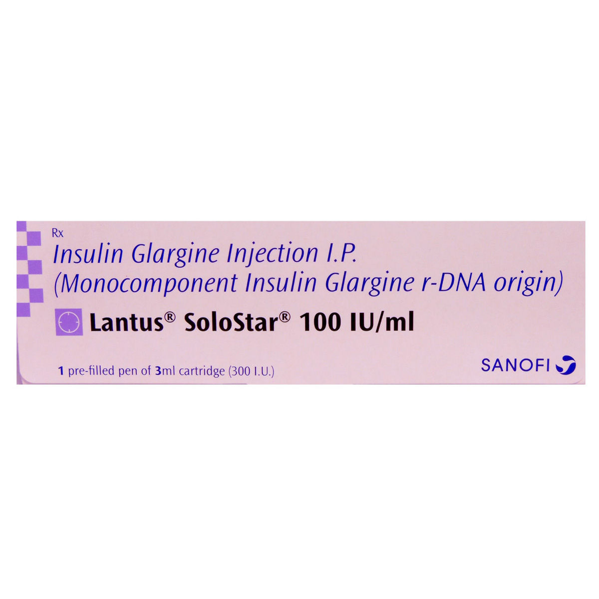Buy Lantus Solostar 100IU/ml Injection 3 ml Online