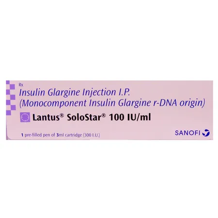 Lantus Solostar 100IU/ml Injection 3 ml