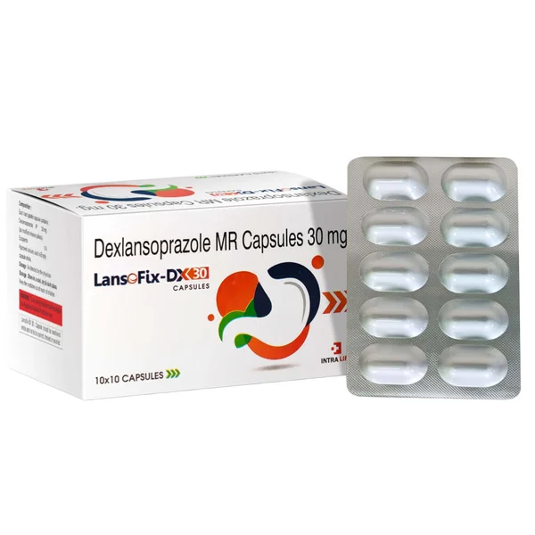 Lansofix-DX 30 Capsule 10's