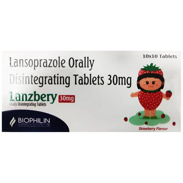 Lanzbery 30 mg Orally Disintegrating Tablet 10's