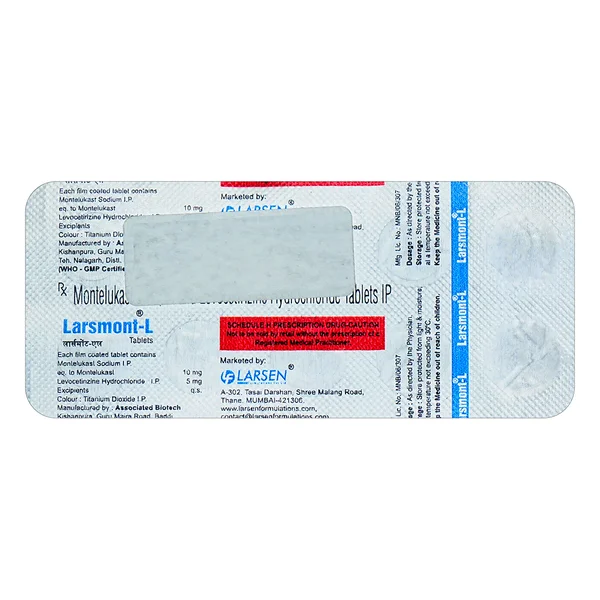 Larsmont-L Tablet 10's, Pack of 10 TABLETS