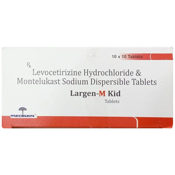Largen-M Kid Dispersible Tablet 10's